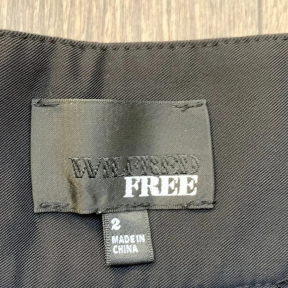 Aritzia Wilfred Free Pants Skinny Straight Leg Trouser Mid rise Black Size 2 - Picture 7 of 12